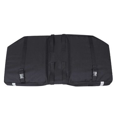 Dviračio krepšys ant bagažinės Force NOEM BUD, 2x18l (juodas)