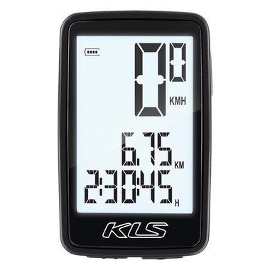 Bicycle computer KLS Contest WL / wireless / 8 functions (black)