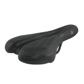 Bicycle saddle FORCE Zara Tourist 260x155mm