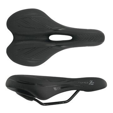 Bicycle saddle FORCE Zara Tourist 260x155mm