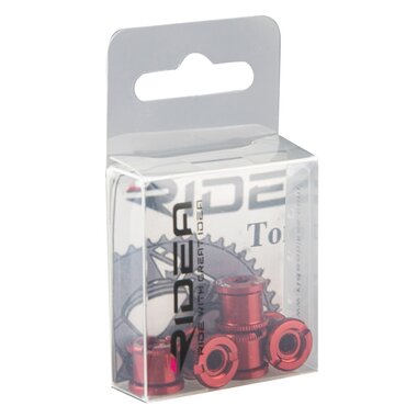 Bolts for crankset FORCE Ridea R8 (red)