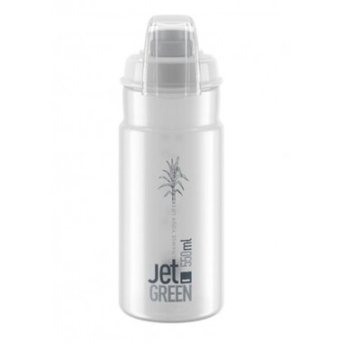Бутылка ELITE Jet Green 550 мл (прозрачная/светло-серый)