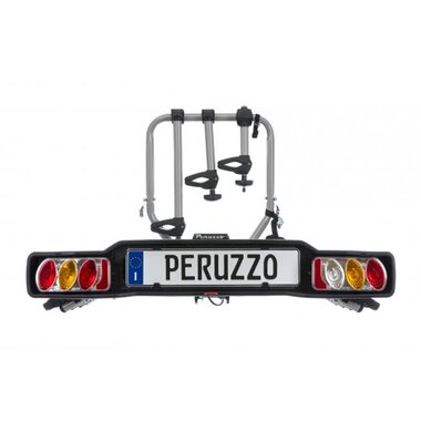 Car carrier Peruzzo Siena // 4 bicycles, on hook, foldable (steel)