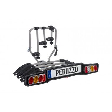 Car carrier Peruzzo Siena // 4 bicycles, on hook, foldable (steel)