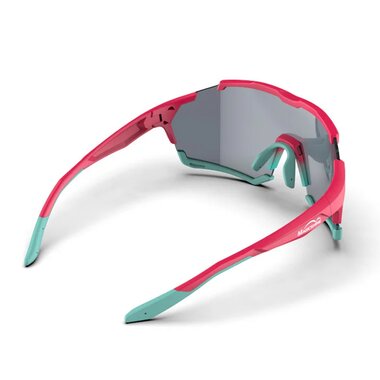 Cycling sunglasses Magicshine VERSATILER Classic (pink/turquoise)