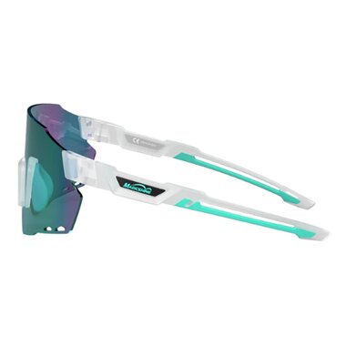 Cycling sunglasses Magicshine WINDBREAKER Classic (transparent/turquoise)