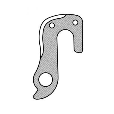 Derailleur hanger GH-165 right