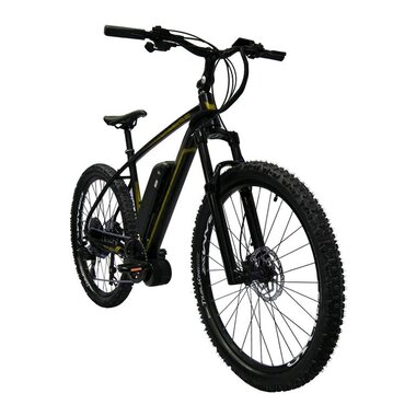 E-bike RAVEN Squad AEG 350W, 27,5" // 10G size 21" (53cm) (black/yellow) 