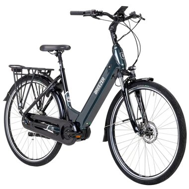 Electric BREEZER Powertrip EVO 3.2+ LS 28" N8 size 21" (55cm) (dark green)