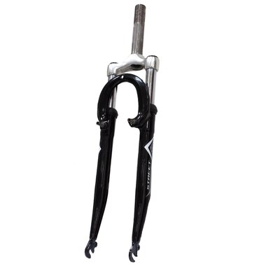 Front fork 26" 1 1/8, V-brake, steel (black)