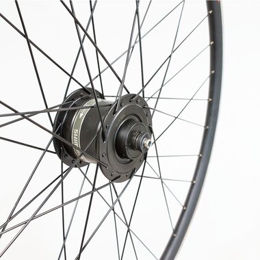 Front wheel 28/29" 36H, Sunstart, v-brakes with dynamo