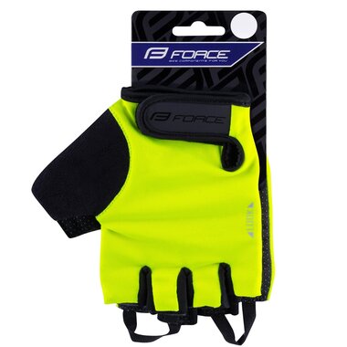 Gloves FORCE LOOK (fluorescent) L