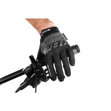 Gloves FORCE MTB Swipe Summer (black/grey) S