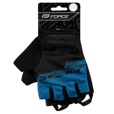 Gloves FORCE SPORT (blue/black) XS