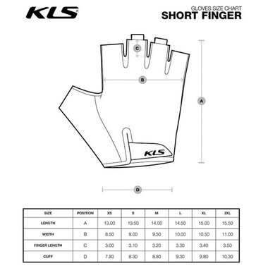 Pirštinės KLS Factor (juoda) L