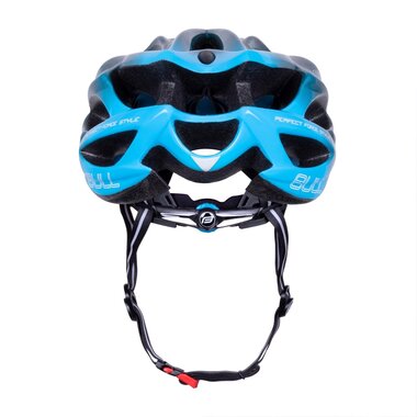 Helmet FORCE Bull Hue L-XL, 58 - 61 cm (black/blue)