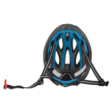 Helmet FORCE Bull Hue L-XL, 58 - 61 cm (black/blue)