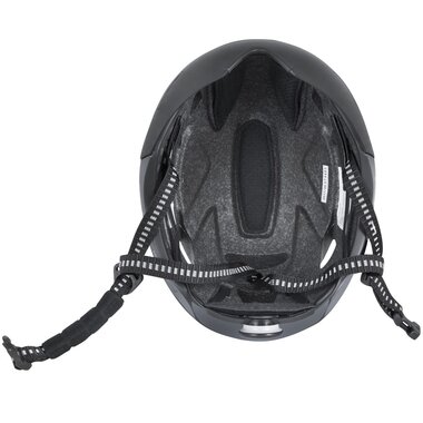 Helmet FORCE Worm, M-L 52 - 59 cm, (grey/black, matte)