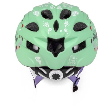 Helmet FROZEN, in-mold 52-56 cm (green)