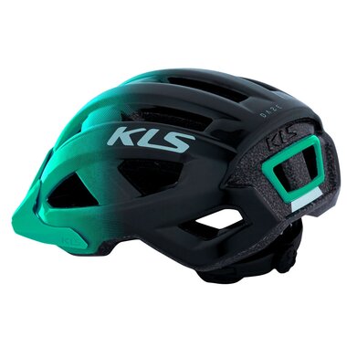 Helmet KLS Daze 022, L/XL 58-61 cm (black/cyan)