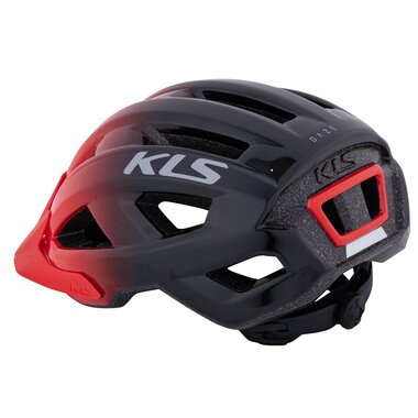 Helmet KLS Daze 022, M/L 55-58 cm (black/red)