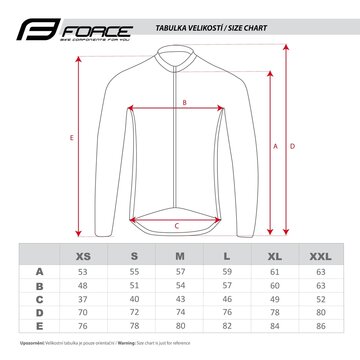 Jacket FORCE X70 (grey/fluorescent) XXL