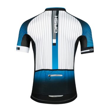 Jersey FORCE DASH (black/grey/blue) M