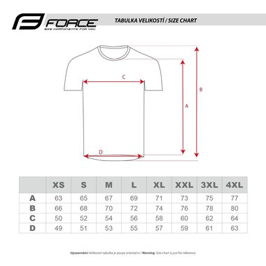 Marškinėliai FORCE MTB MOUNT (salotinė) 4XL