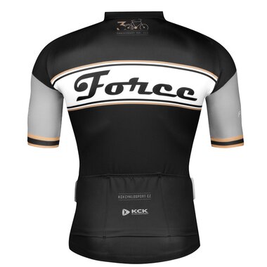 Jersey FORCE Retro (black/gold) XL