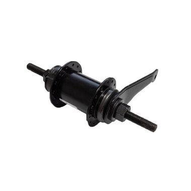 Rear hub 175mm 28H, coaster brakes (black)