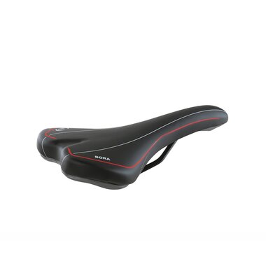 Saddle Selle MonteGrappa Bora (black/red) 275x145mm