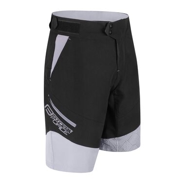 Shorts FORCE STORM with inner shorts (black/grey) XL