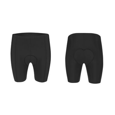 Shorts FORCE STORM with inner shorts (black/grey) XL