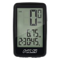 Bicycle computer KLS Contest WL / wireless / 8 functions (black)