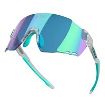 Cycling sunglasses Magicshine WINDBREAKER Classic (transparent/turquoise)