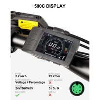 Комплект для электровелосипеда неэлектрического AEG 350W 36V 10,4Ah // 44T, с аккумулятором 