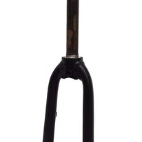 Front fork 28" // 1 1/8" // disc, rigid, aluminum (matt black)