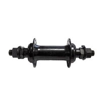 Front hub 130mm 28H (black)