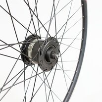 Front wheel 28/29" 36H, Sunstart, v-brakes with dynamo