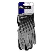 Gloves FORCE MTB Angle Summer (grey/black) XL