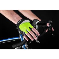 Gloves FORCE Rival (fluorescent/grey) L