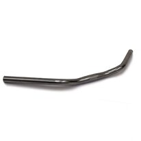 Handlebar 25,4 mm / 600 mm // steel, curved (silver)