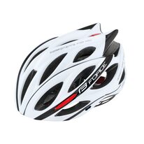 Helmet FORCE Bull 58-61cm L-XL (white/black)