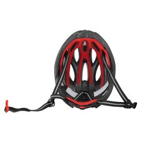 Helmet FORCE Bull Hue S-M, 54 - 58 cm (black/red)