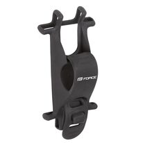 Holder for phone on handlebars FORCE (black)