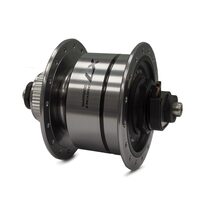 Stebulė su integruota dinama Shimano Deore LX DH-T675 // 6V - 3W // 32H, diskiniams CL, QR