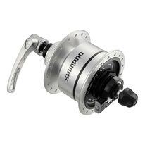 Втулка со встроенным динамо Shimano DH-3D72 // 6V - 3W // 36H, дисковая CL, скоростной зажим