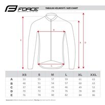 Jacket FORCE X70 (grey/fluorescent) XXL