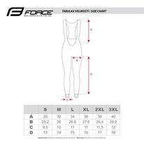 Kelnės FORCE EXTREME,  (juoda) M (-5 °C iki +5 °C)