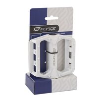 Pedals FORCE BMX Hot (aliuminium, white)